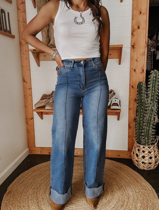 Western Cuffed Jean